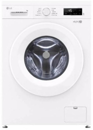 Стиральная машина LG F2Y1NS3W, с фронтальной загрузкой, 6кг, 1200об/мин, с паром, инверторная