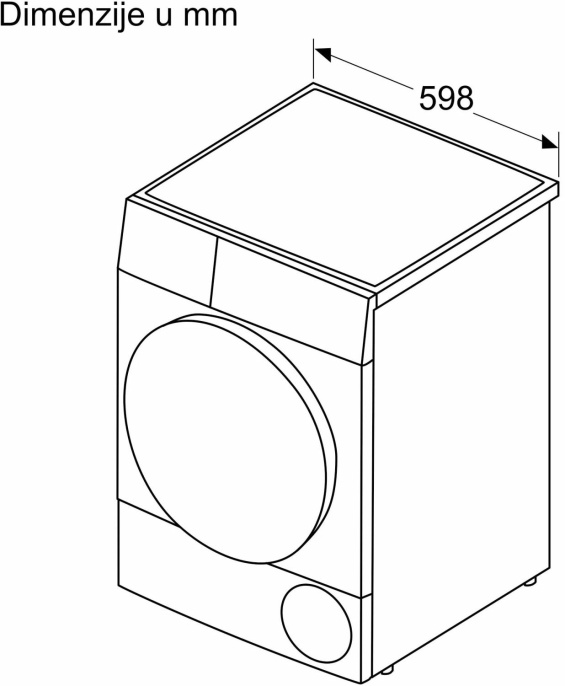 Сушильная машина Bosch WTH83002BY пан.англ. кл.энер.:A+ макс.загр.:7кг белый