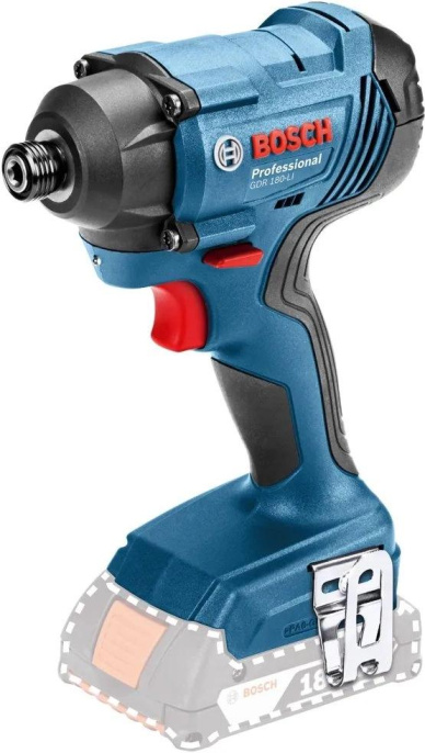 Гайковерт Bosch GDR 180-LI + кейс аккум. патрон:быстрозажимной кейс в комплекте 06019G5124
