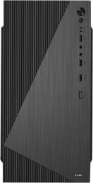 Корпус Accord ACC-XA09 черный без БП mATX 1x80mm 1x120mm 2xUSB2.0 1xUSB3.0 audio bott PSU