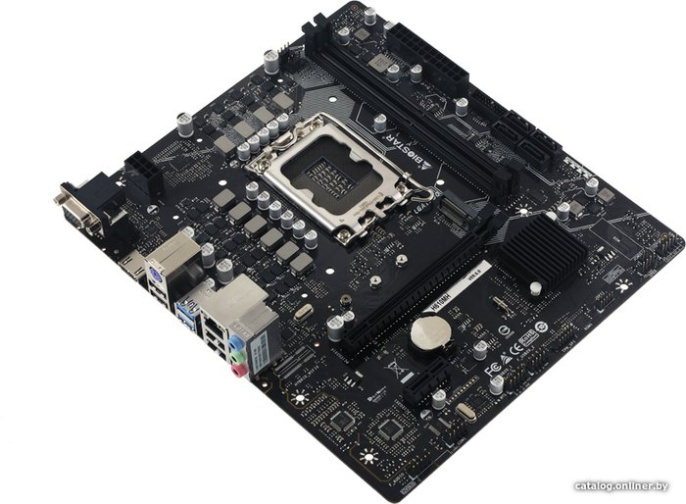 Материнская плата Biostar H610MH, LGA1700, VGA, HDMI , 2xDDR IV, mATX