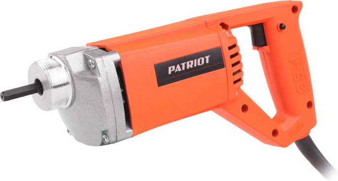 Вибратор для бетона Patriot CV 105 1000Вт электрический оранжевый 130301105