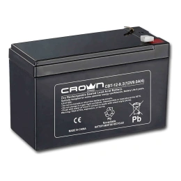 Аккумулятор CBT-12-9.2 (9.2 Ач; 12 В) CROWN CM000001678