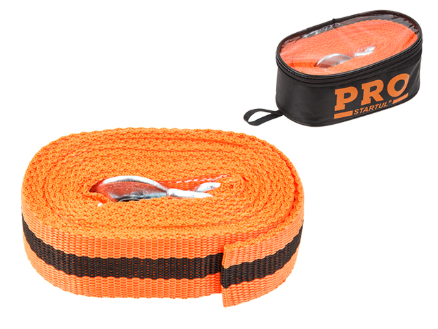 Трос буксировочный с крюками 5т, 4.5м PRO STARTUL PRO-9040