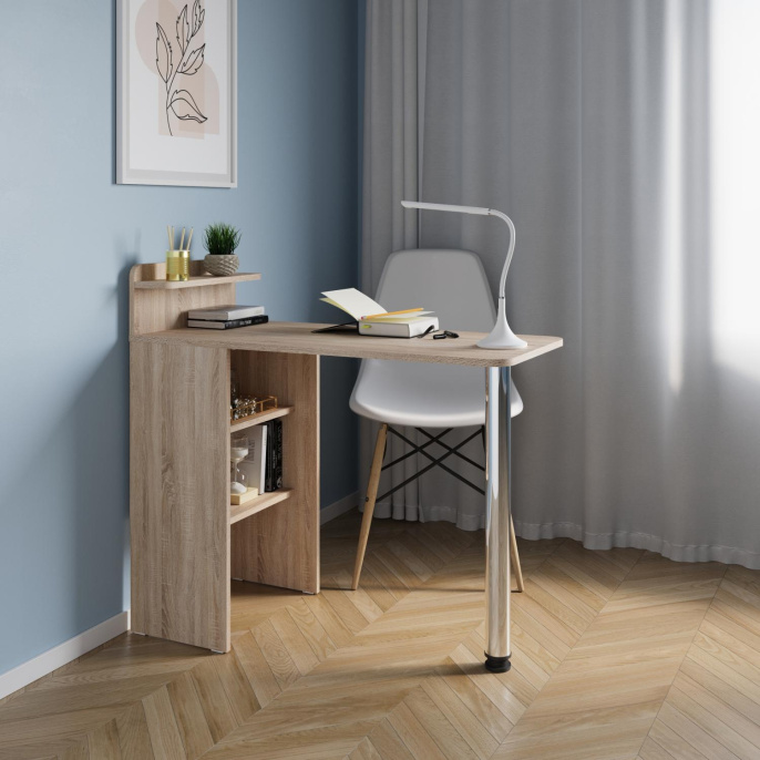 Стол для ноутбука Сокол СП-19, ЛДСП, дуб сонома