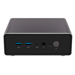 Неттоп DIGMA PRO Minimax U1 Intel Core i3 1215U,  DDR4 16ГБ, 512ГБ(SSD),  Intel UHD Graphics,  Windows 11 Pro,  темно-серый и черный [dpp3-adxw03]