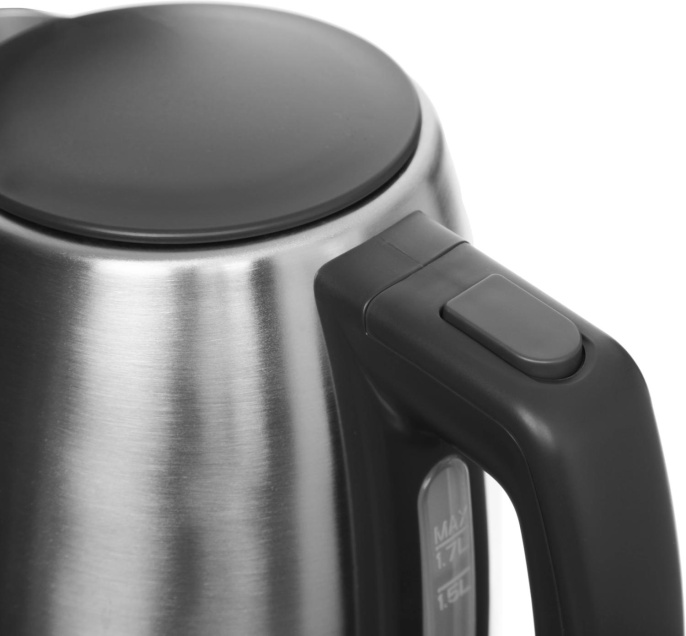 Чайник электрический Candy CK-203, 1.7л, нержавеющая сталь