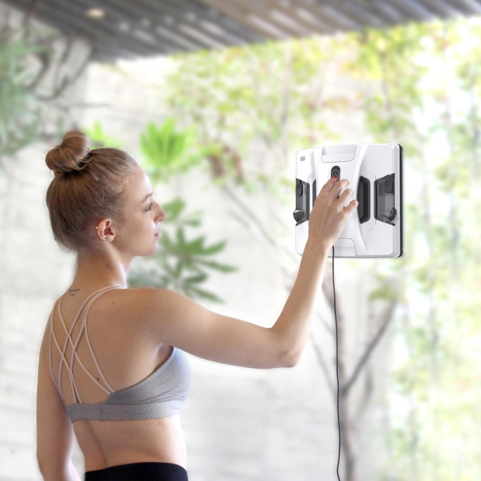 Робот-мойщик окон HOBOT 2S Ultrasonic, белый [hobot-2s]