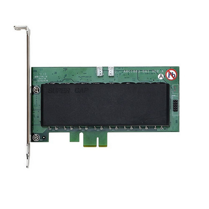 RAID-контроллер Areca ARC-1686-4NOD PCIe 4.0 x8 Full Height, 4 x M.2 Connector, Tri-mode interface at each M.2 bays - 12Gb/s SAS/SATA / Gen 4.0 PCIe NVMe , RAID 0,1,10,JBOD, Hold-up Supercapacitor Onboard, RTL
