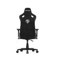 Кресло игровое Anda Seat Kaiser Frontier, цвет черный, размер M 90кг , материал ткань модель AD12