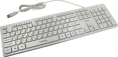 Клавиатура Dialog Katana KK-ML17U White USB 104КЛ подсветка клавиш