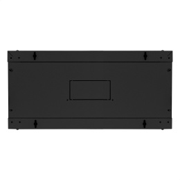 Шкаф телекоммуникационный 19" настенный 4U ExeGate EC-WM-4U.600.G.BLACK 19”, 4U, 600x600x280mm ШхГхВ , передняя дверь закаленное стекло, съемные боковые панели, пыле- и влагозащита IP23, черный RAL 9004 EX300262RUS