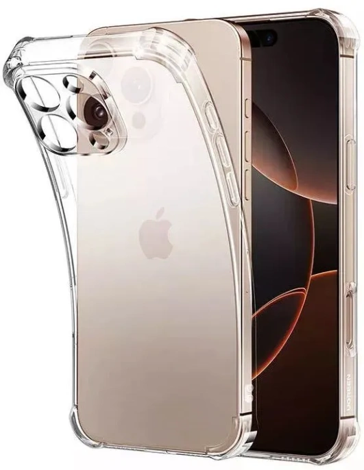 Чехол для iPhone 16 Pro 6.1" UGREEN CA103 45915 Bright Cushion Protective Case for iPhone 16 Pro 6.3-inch. Цвет: прозрачный