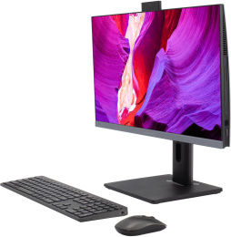 Моноблок Digma Pro Unity [DM23P3-8CXU01] Grey/Black 23.8" {Full HD i3 1215U/ 8Gb/ SSD256Gb/ UHDG/Ubuntu/km}