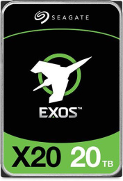 Модуль памяти/ HDD Seagate SATA3 20Tb Exos X20 7200 256Mb OFFICIAL RECERTIFIED 1 year warranty replacement MG10ACA20TE, WUH722020CLE6L4 (ST20000NM007D)