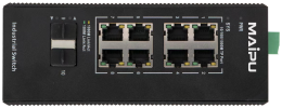 Коммутатор Maipu S2300-10TPI-DC48 L2 Industrial Switch 8 x1Ge RJ-45, 2x1Ge SFP