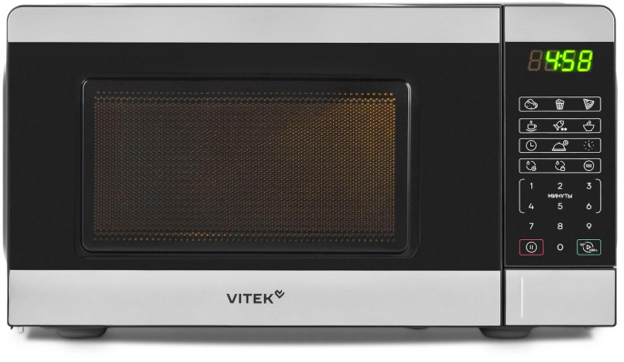 Микроволновая печь Vitek VT-MW0420, 700Вт, 20л, черный /серебристый