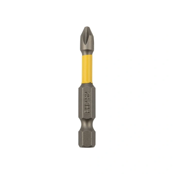 Бита ударная KRANZ PH2x50 сталь S2 для шуруповерта 2 шт KR-92-0441