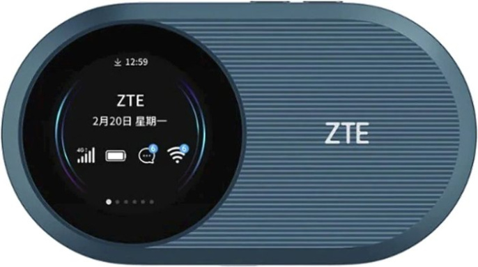 Мобильный 4G Wi-Fi роутер ZTE U10S Pro (темно-синий) 802.11ax (Wi-Fi 6), 2.4 ГГц