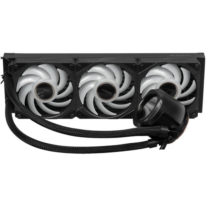 Жидкостная система охлаждения GIGABYTE MULTI SOCKET AORUS WATERFORCE X II 360 черная GP-AORUS WATERFORCE X II 360