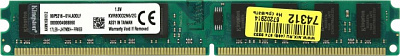 Модуль памяти Kingston ValueRAM KVR800D2N6/2G DDR2 DIMM 2Gb PC2-6400 CL6