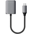 Адаптер Satechi USB-C to Audio PD Charger Adapter. Цвет: серый космос. (ST-UCAPDAM)