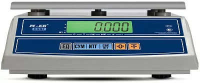 Весы фасовочные Mertech M-ER 326AFL-6.1 LCD серый металик (3055)