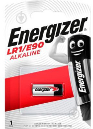 Батарейка Energizer LR1 N BL1 Alkaline 1.5V 1/10/80