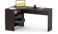 Стол компьютерный Сокол СПм-25 Л, ЛДСП, венге