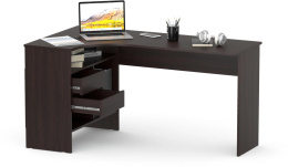 Стол компьютерный Сокол СПм-25 Л, ЛДСП, венге
