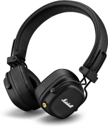 Наушники MARSHALL Major IV, 3.5 мм/Bluetooth, накладные, черный [1005773]