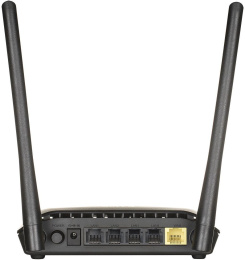 Wi-Fi роутер D-Link DIR-620S/RU/B1A,  Wi-Fi 4,  N300,  2.4ГГц, 4 LAN,  1xUSB, черный