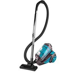 Пылесос Scarlett SC-VC80C377, 2200Вт, голубой/черный