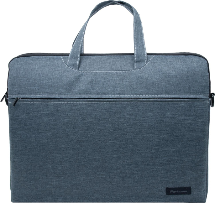 Сумка для ноутбука 15.6" PortCase KCB-165 Grey, Универсальный