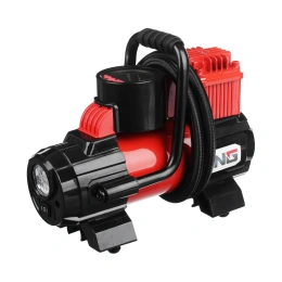 Автомобильный компрессор NEW GALAXY манометр штекер прикур. LED фонарь, 12V, 120W, 35 л/мин, металл 713-108