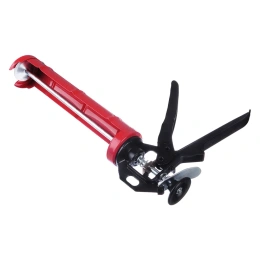 Усиленный пистолет для герметика с металлическим фиксатором HEADMAN 225мм полукорпусный 684-014