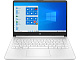 Ноутбук HP14 14s-dq0043ur 14.0" FHD, Intel Pentium-N5030, 4Gb, 256Gb SSD, no ODD, Win10, белый