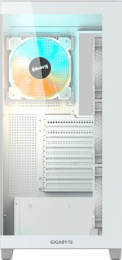 Корпус для ПК Gigabyte C500PI ST White, MidTower, ATX, Panoramic, USB-C x1, USB 3.0 x2, Audio I/O, Black, VGA 410mm, TG GB-C500PI ST