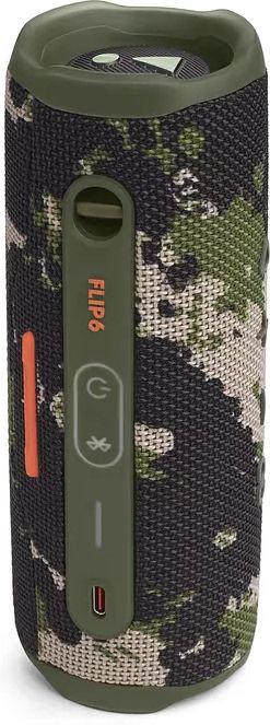 Колонка портативная JBL Flip 6, 30Вт, камуфляж [jblflip6squad]