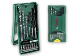 Набор бит и сверл Bosch 2607019579 по дер/кам 15пред. для шуруповертов/дрелей