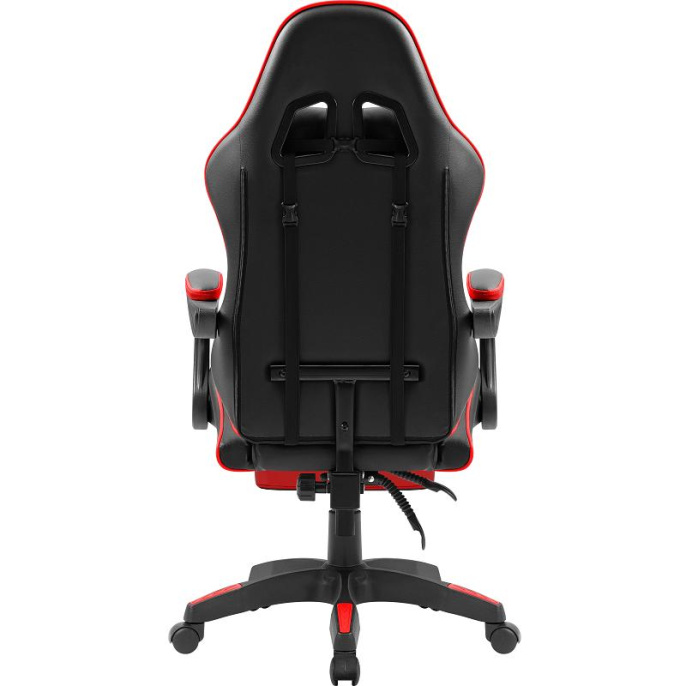 Defender игровое кресло Minion чер/крас,класс 4,PU,подножка,64325