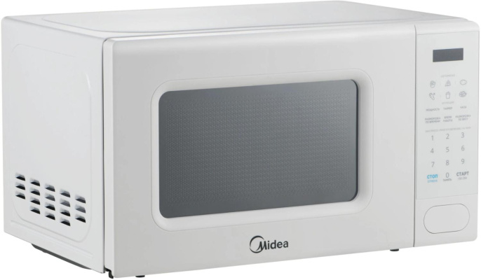 Микроволновая печь Midea EM720C2PR-W, 700Вт, 20л, белый