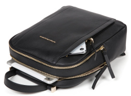 Рюкзак женский Piquadro Circle CA5566W92/N черный кожа