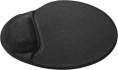 Коврик для мыши Defender Easy Work (M) черный, лайкра, 225х260х5мм [50905]