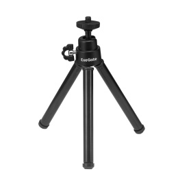 Веб-камера широкоугольная ExeGate Stream C940 Wide 2K AF T-Tripod (4Мп, 2560x1440, 30fps, H.264, автоматический фокус, защитная шторка, штатив Tripod Tele Ball в комплекте, широкоугольный 4-линзовый (стекло) объектив 89°, EX294582RUS
