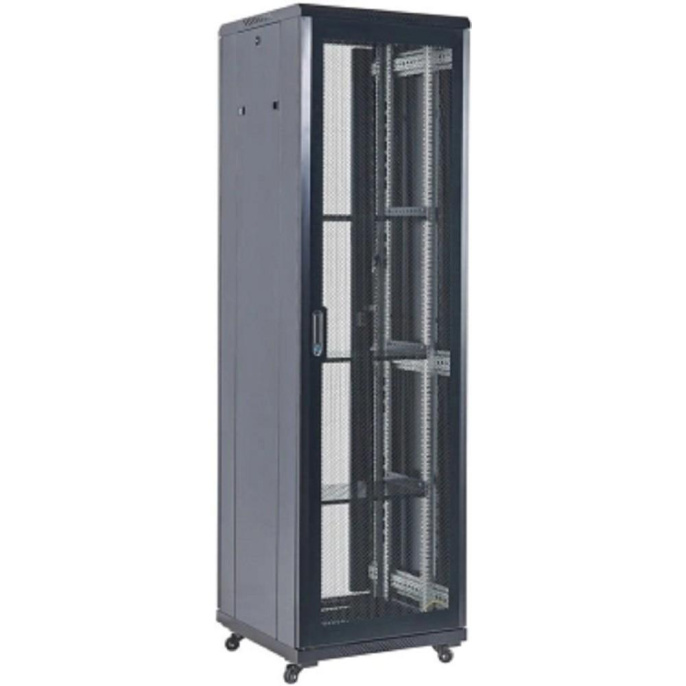 Шкаф коммутационный REXANT 04-1866-232 напольный,  перфорированная передняя дверь,  18U,  600x988x600 мм