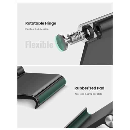 Подставка UGREEN LP106 (50747) Adjustable Portable Stand Multi-Angle. Цвет: черный