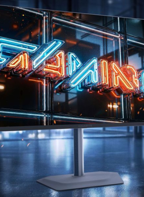 GIGABYTE выпустила первый OLED-монитор с технологией повышения яркости