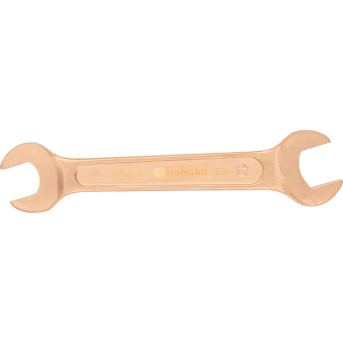 Рожковый ключ NORGAU тип N6-12x14 искробезопасный, 12х14 мм, длина 130 мм 069002053