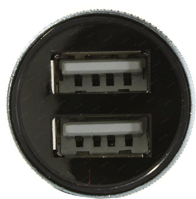 Defender UCA-21 83821 Автомобильное зарядное уст-во USB (Вх.12-24V Вых. 5V 12W 2xUSB)